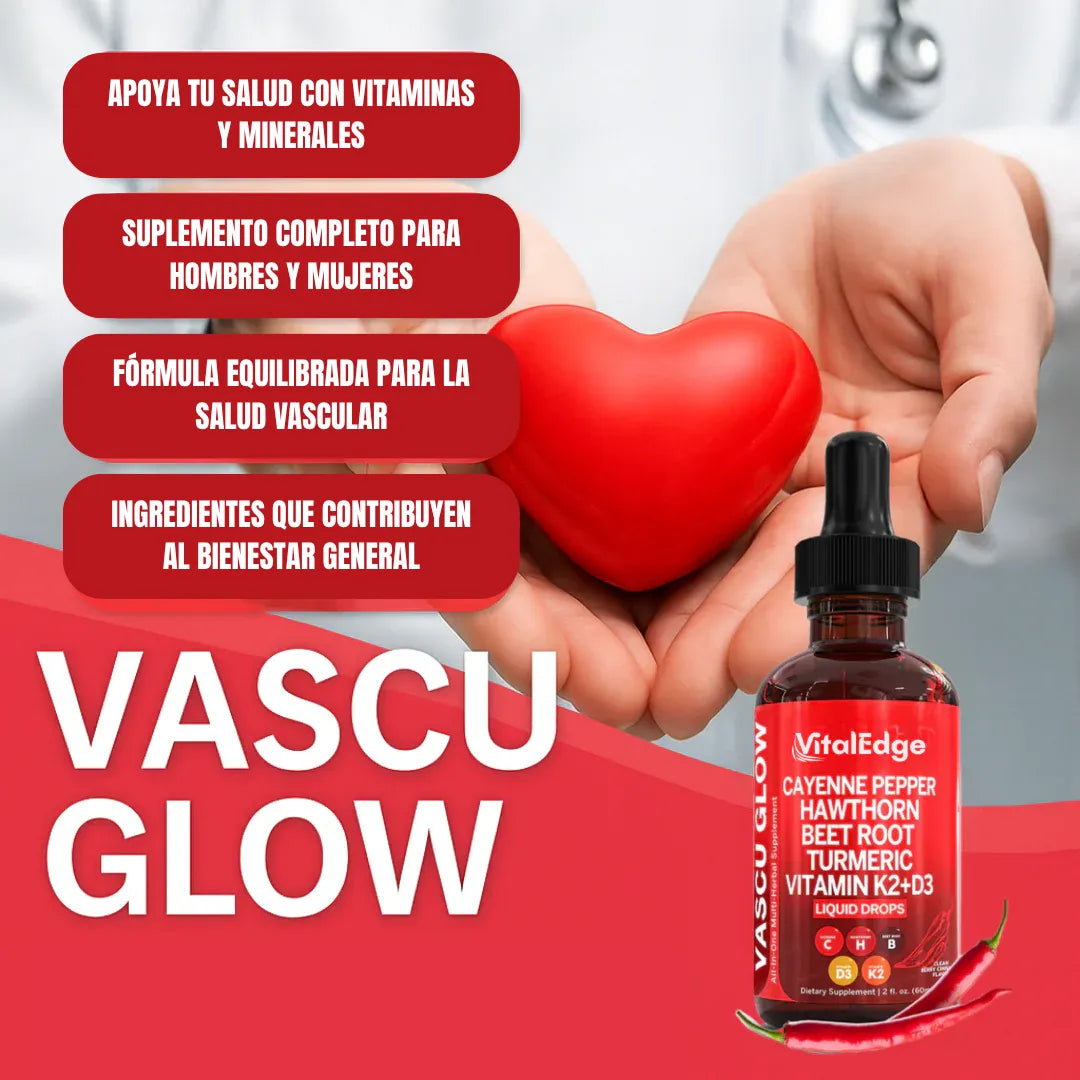 VitalGlow® - Gotas de pimienta de Cayenna